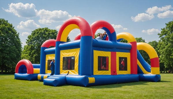 Louez des structures gonflables pour égayer vos fêtes !