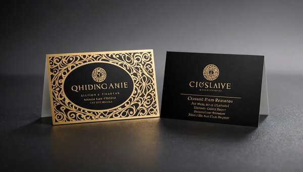 Impression de carte de visite avec dorure à chaud : le luxe en détail